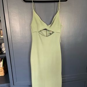 BEC + BRIDGE Ivy Midi Dress- Moss